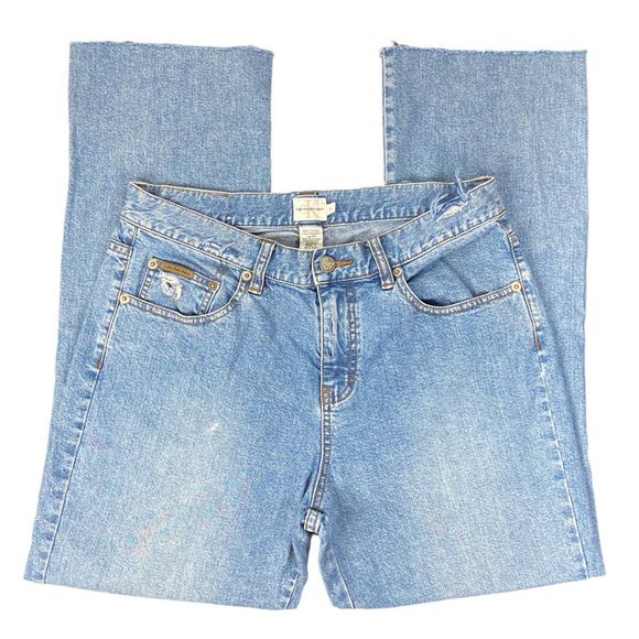 Vintage 90’s CK | Calvin Klein Distressed Mid Wash Jeans - Size 10 - Picture 2 of 10